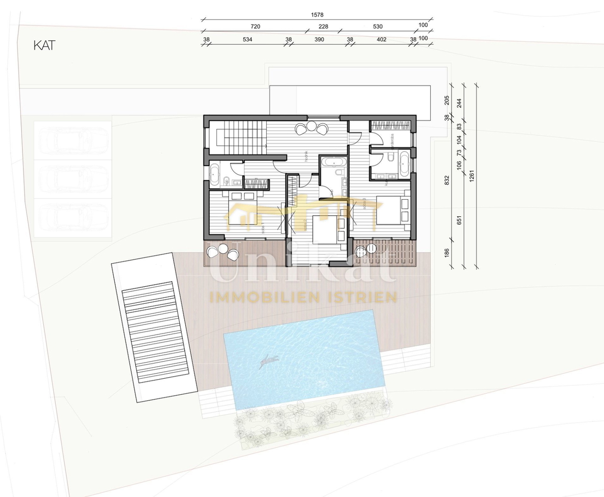 Casa su grande terreno in Istria Centrale